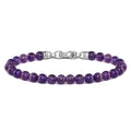 Birthstone Bracelet, 6MM - February