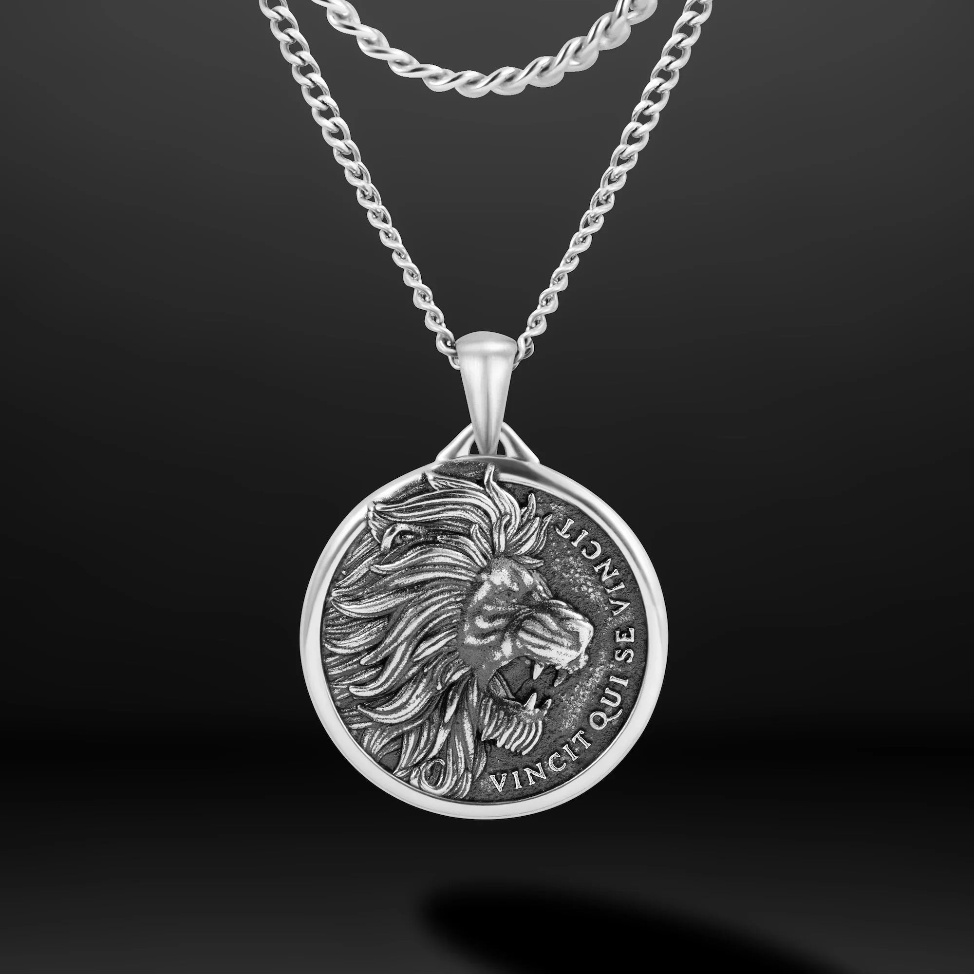 Built Different: The Lion - Sterling Silver
