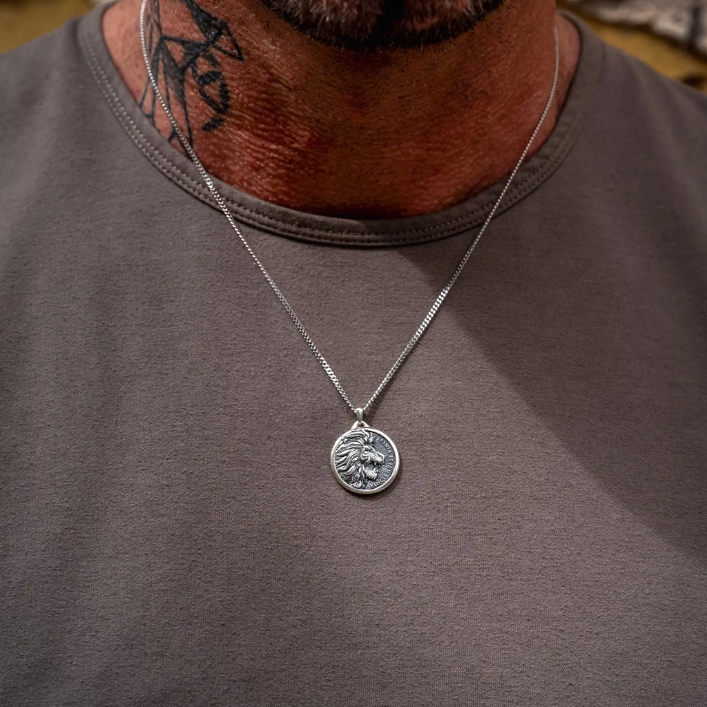 Built Different: The Lion - Sterling Silver