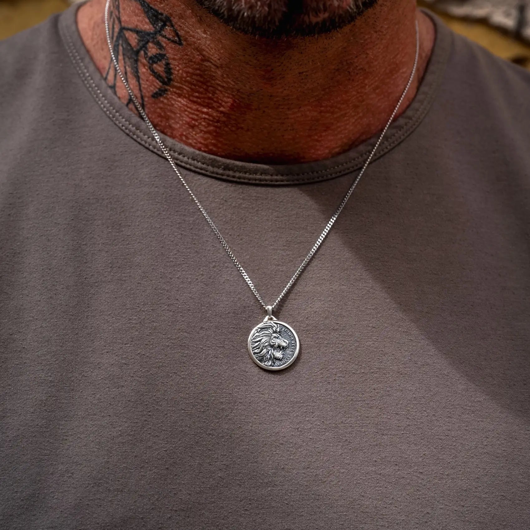 Built Different: The Lion - Sterling Silver