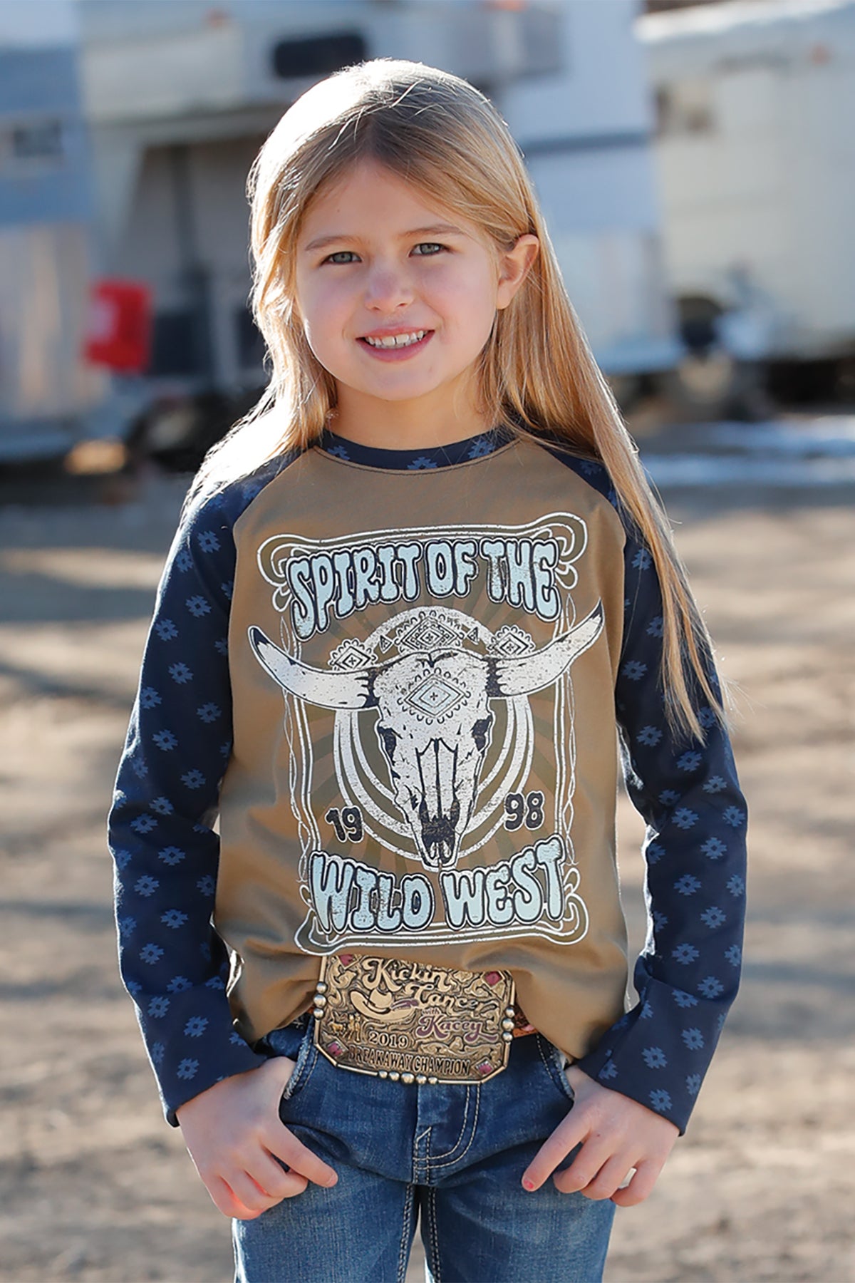 CRUEL GIRLS NAVY OLIVE WILD WEST