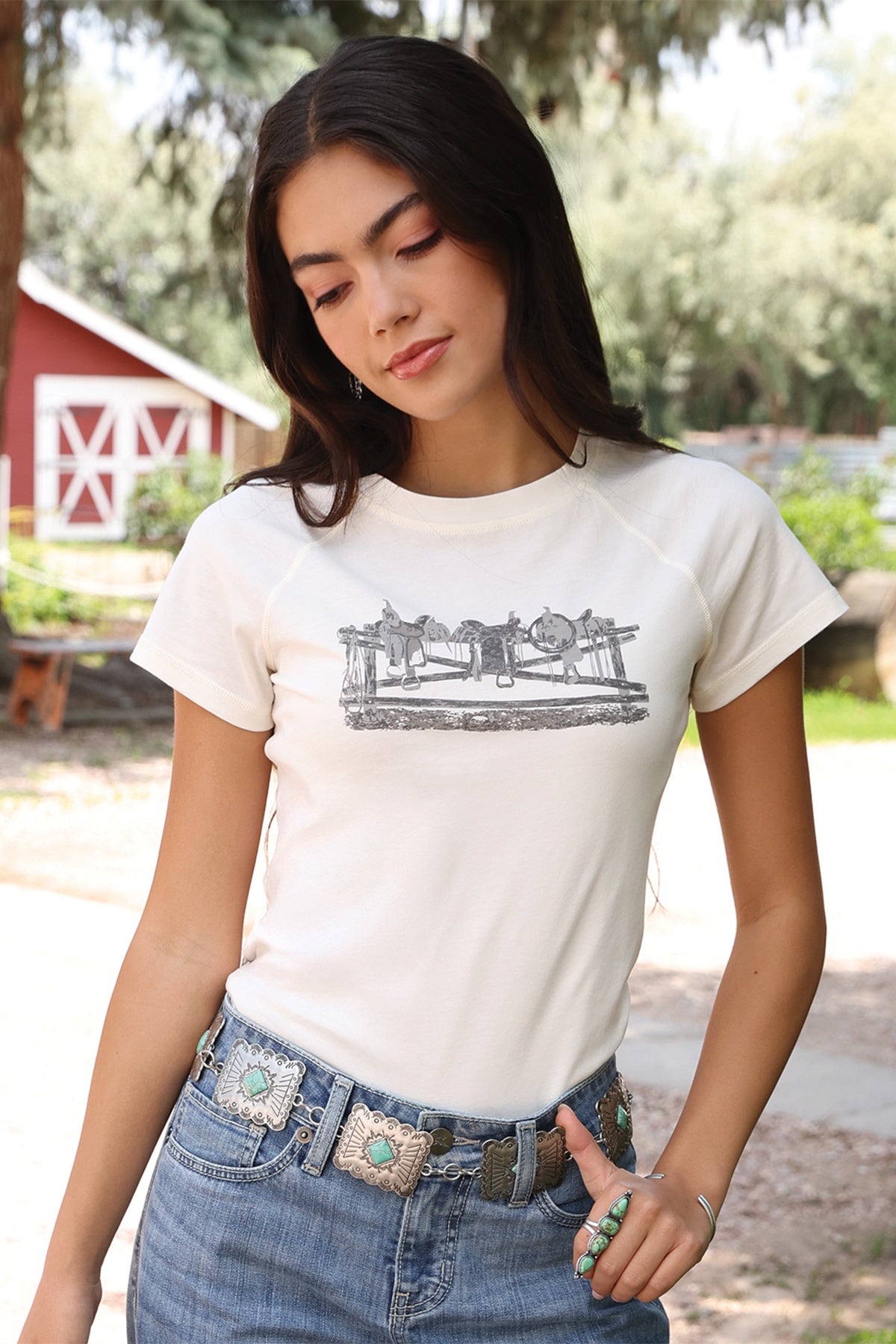 SADDLE T-SHIRT