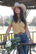 CRUEL GIRL BUCKSKIN VEST