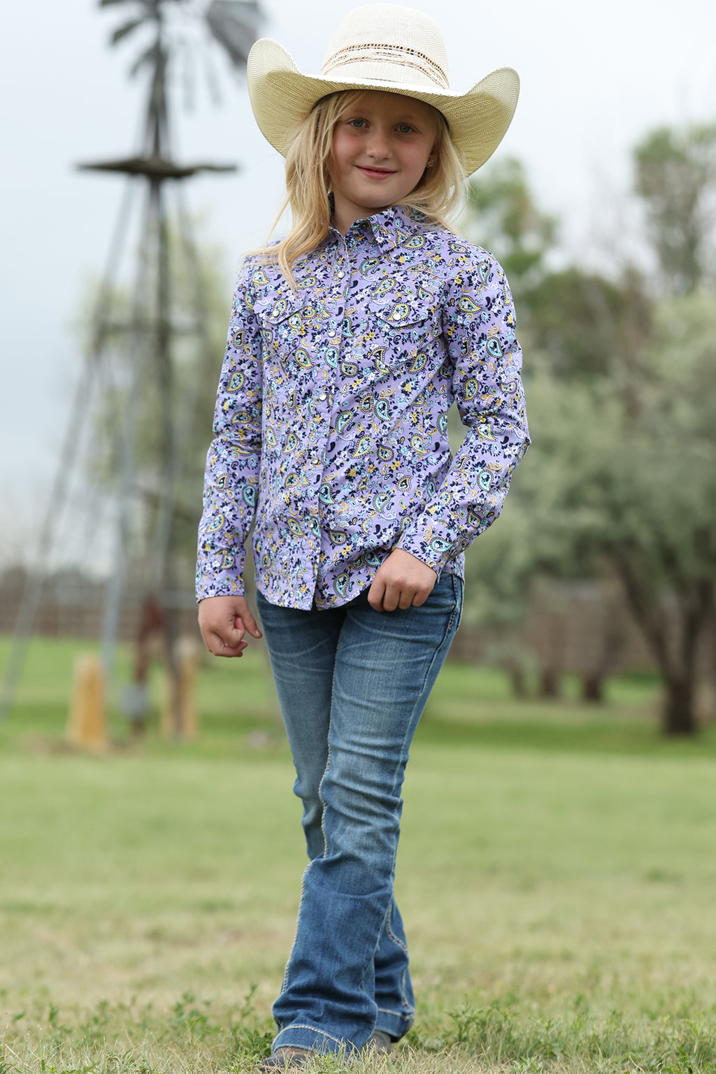 GIRLS L/S PRINT