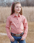 GIRLS CORAL WIRE PRINT