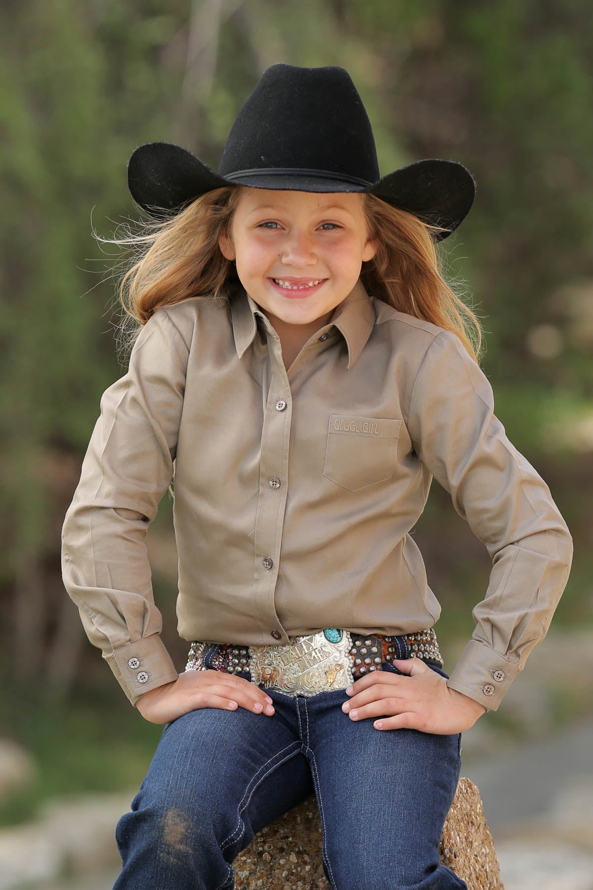 CINCH BROWN BUTTON