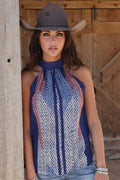 CINCH WOMENS SLEEVELESS BLOUSE