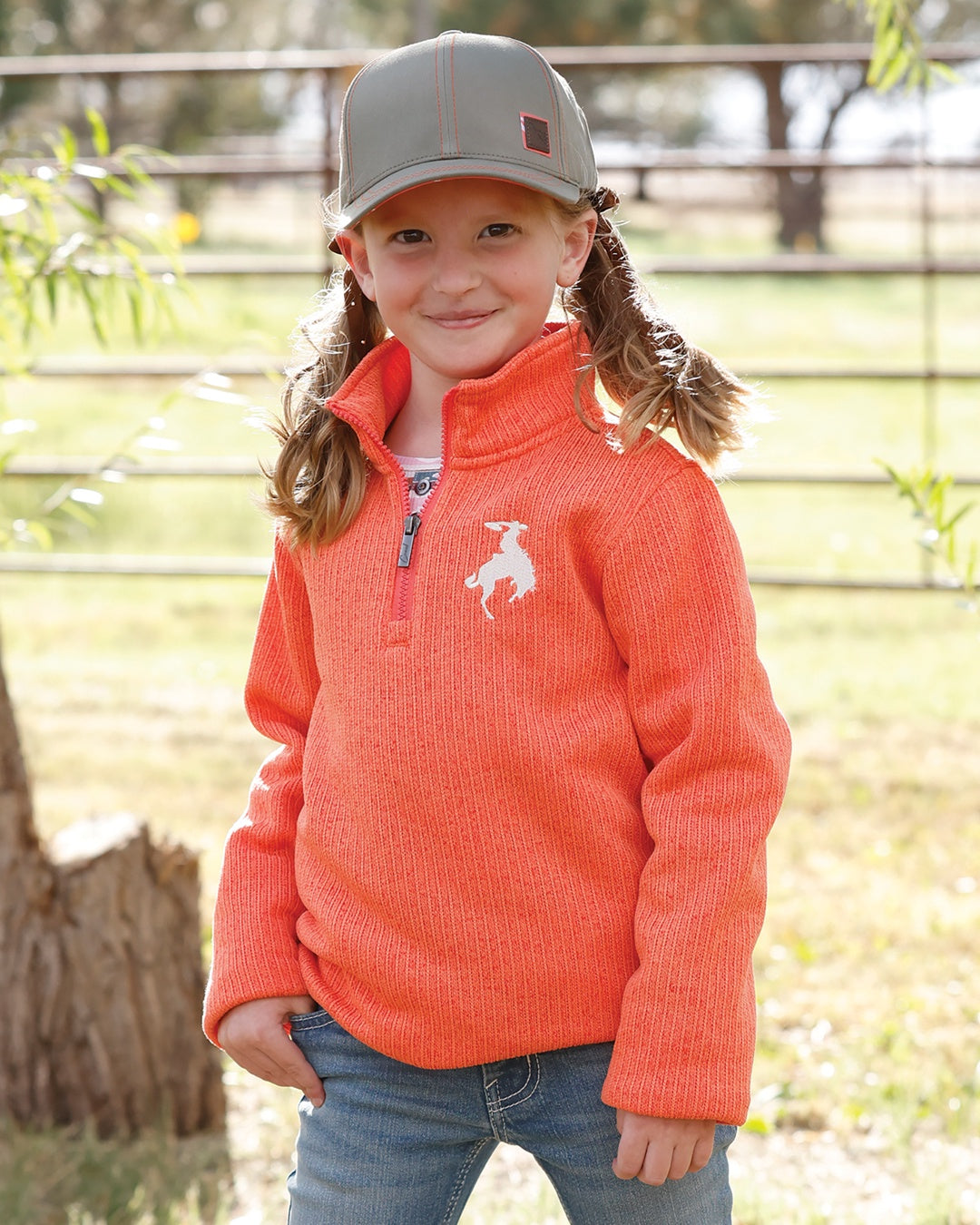 CRUEL GIRL GIRLS 1/4 ZIP