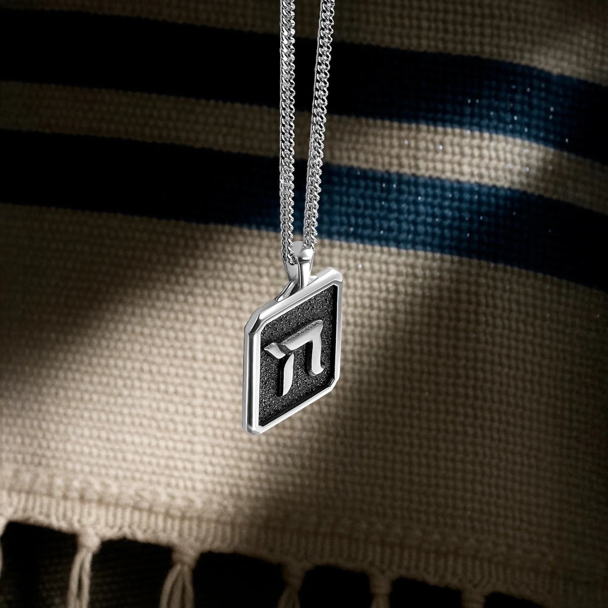 Chai Pendant - Sterling Silver