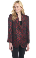 Dress Jacket Red and black