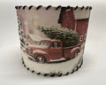 Old Red Truck Lampshade