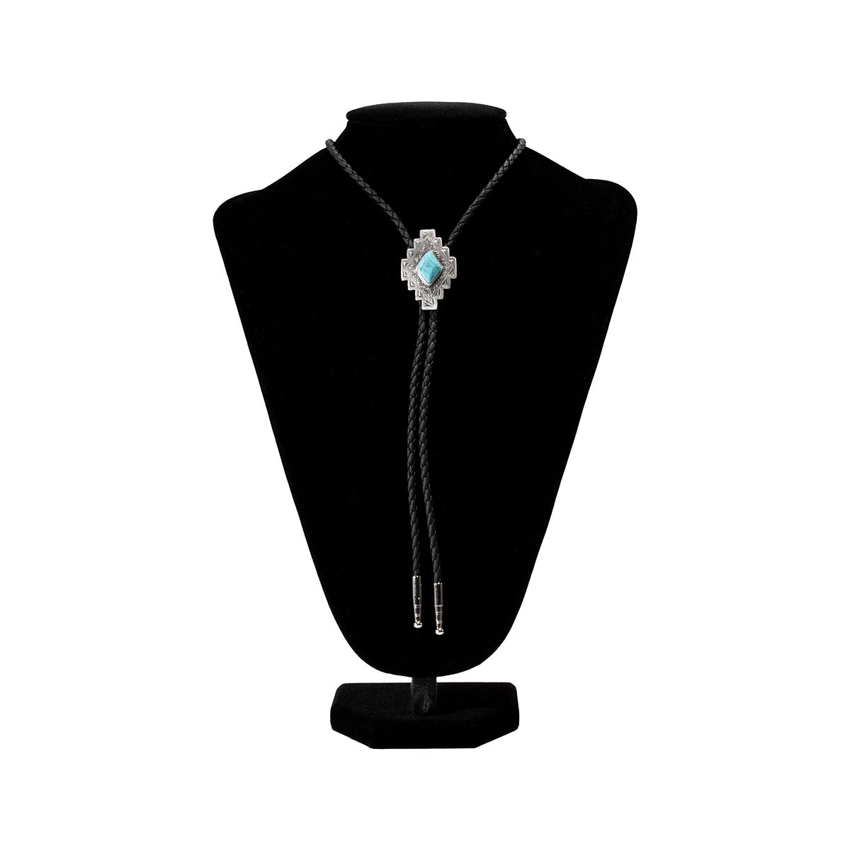 Double S Bolo Tie Southwest Concho