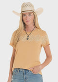 Women's Aztec Graphic Border Tee