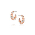 Draped In Light Hoop Earrings