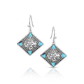 Bluebell Charm Turquoise Earrings