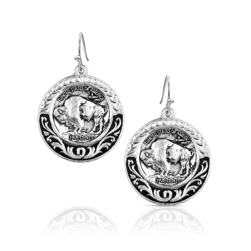Wild Spirit Buffalo Earrings ER6639