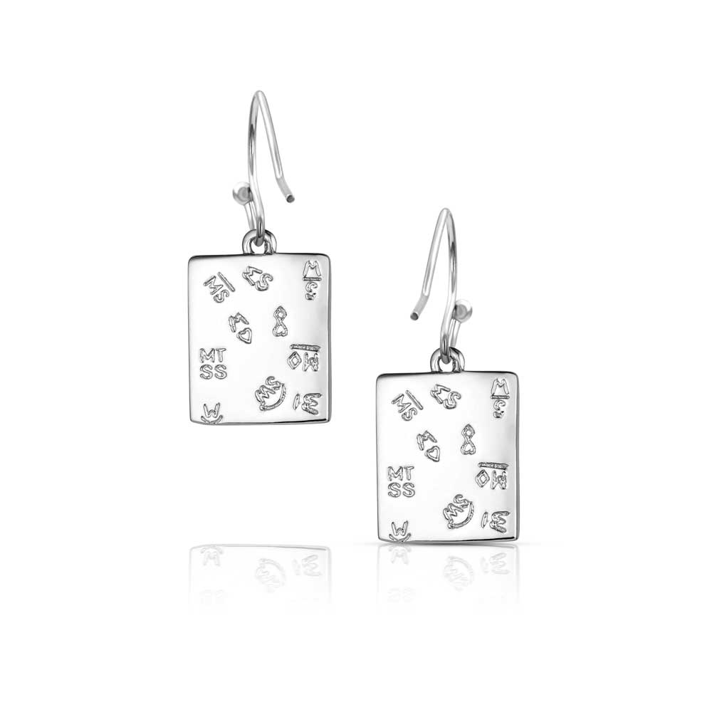 Southwest Mosaic Turquoise Earrings  ER6709