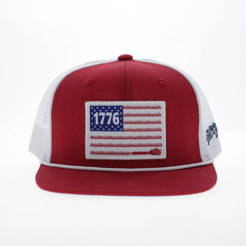 Liberty Roper" Red/White  1776 Flag Patch