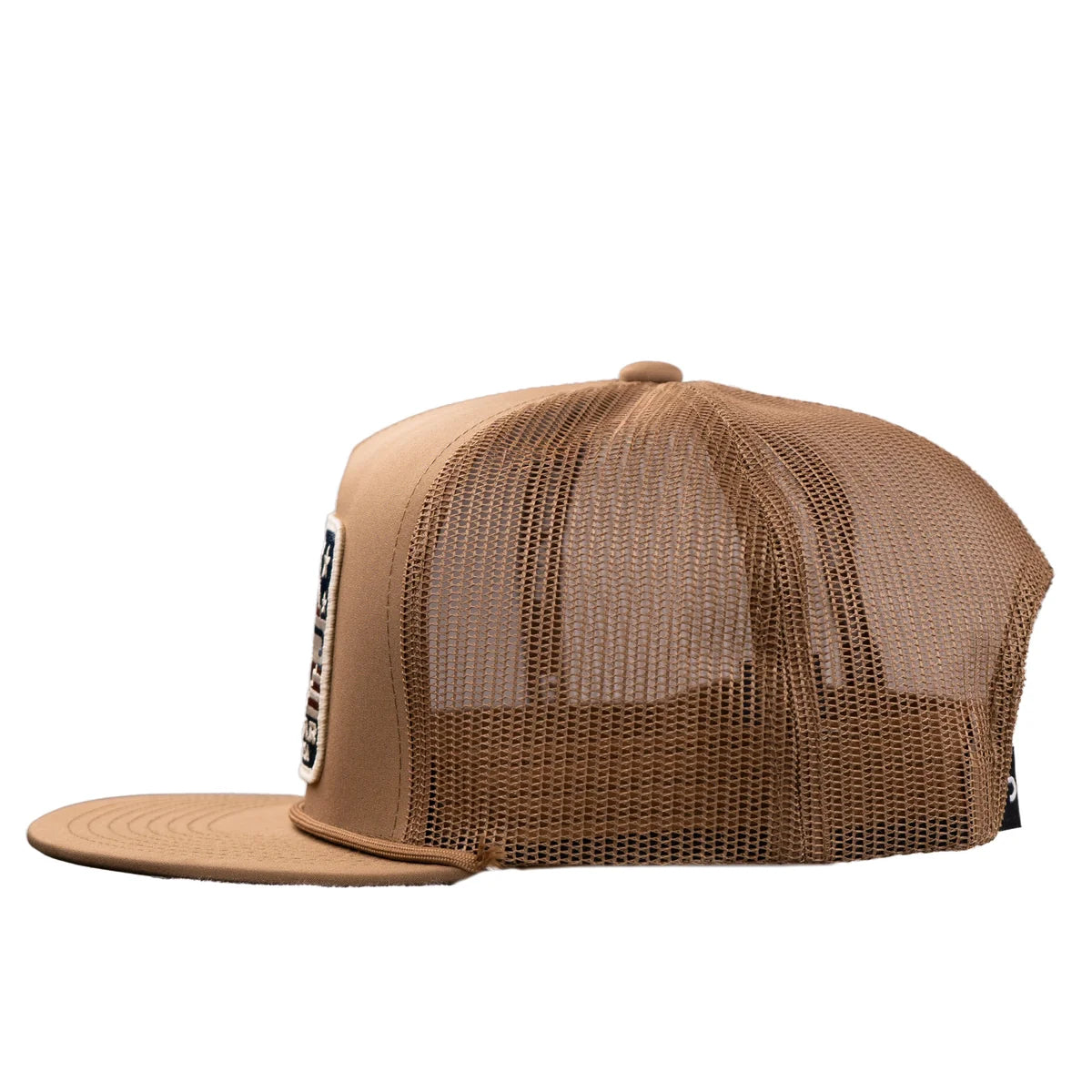 Lazy J Coyote Brown Freedom Classic  Trucker Hat