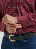 GEORGE STRAIT BURGUNDY DOT