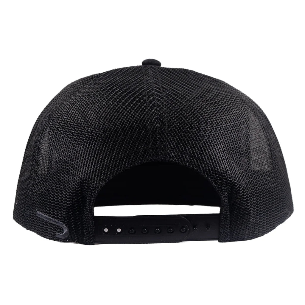 Lazy J Ranch CharGrey & Black Red Cowpoke Trucker