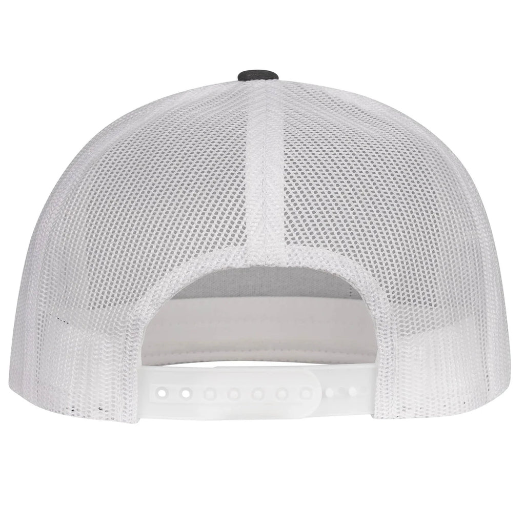 Lazy J Ranch Charcoal Grey & White Black Elevation