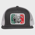 azy J Ranch Charcoal Grey & White Mexico Elevation