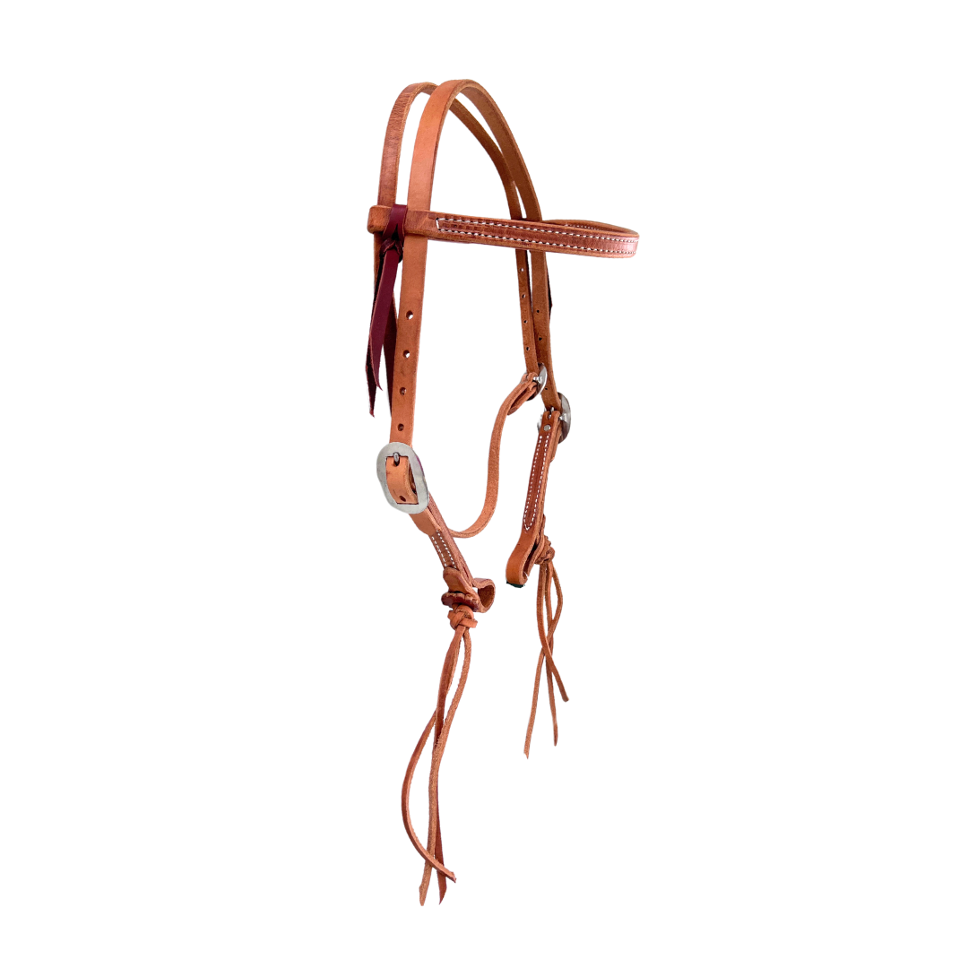 Rattlesnake Straight Browband Headstall - Thumbnail 2