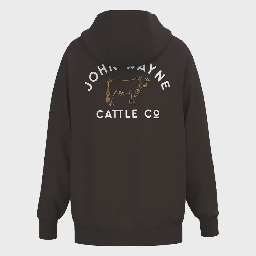 Chocolate John Wayne Hoody