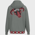 GREY BAD COMPANY HOODUY