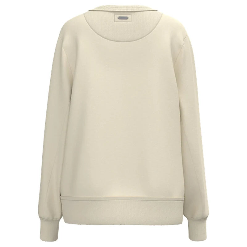 Stallion Crew Ladies Pullover Cream