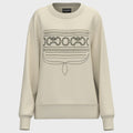 Stallion Crew Ladies Pullover Cream