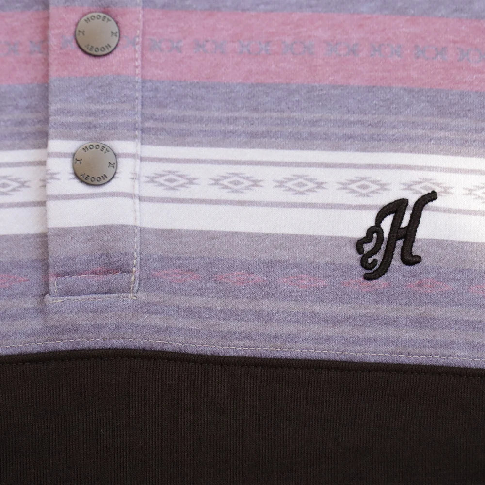 Stevie Pullover Brown/Stripe Pattern