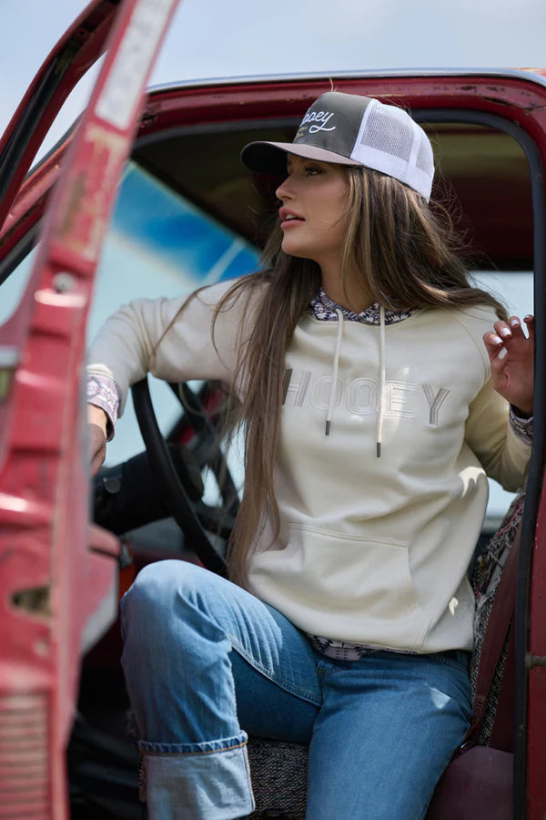 Ladies Cream Aztec