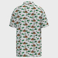 Drive" Polo White /Green Cowboy Golf