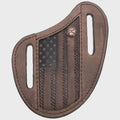 "Liberty Roper" Hooey  Knife Sheath Brown