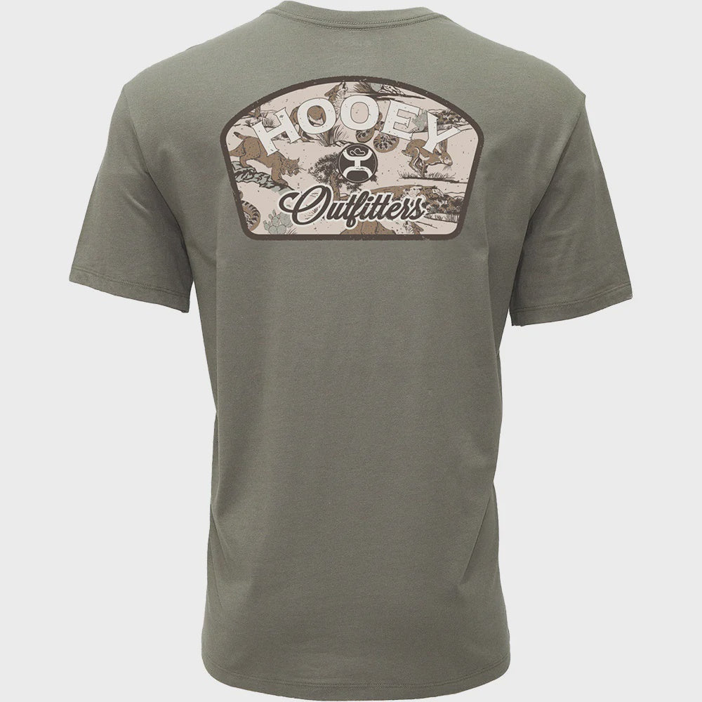 "Outfitters" Green Hooey Outfitters T-shirt