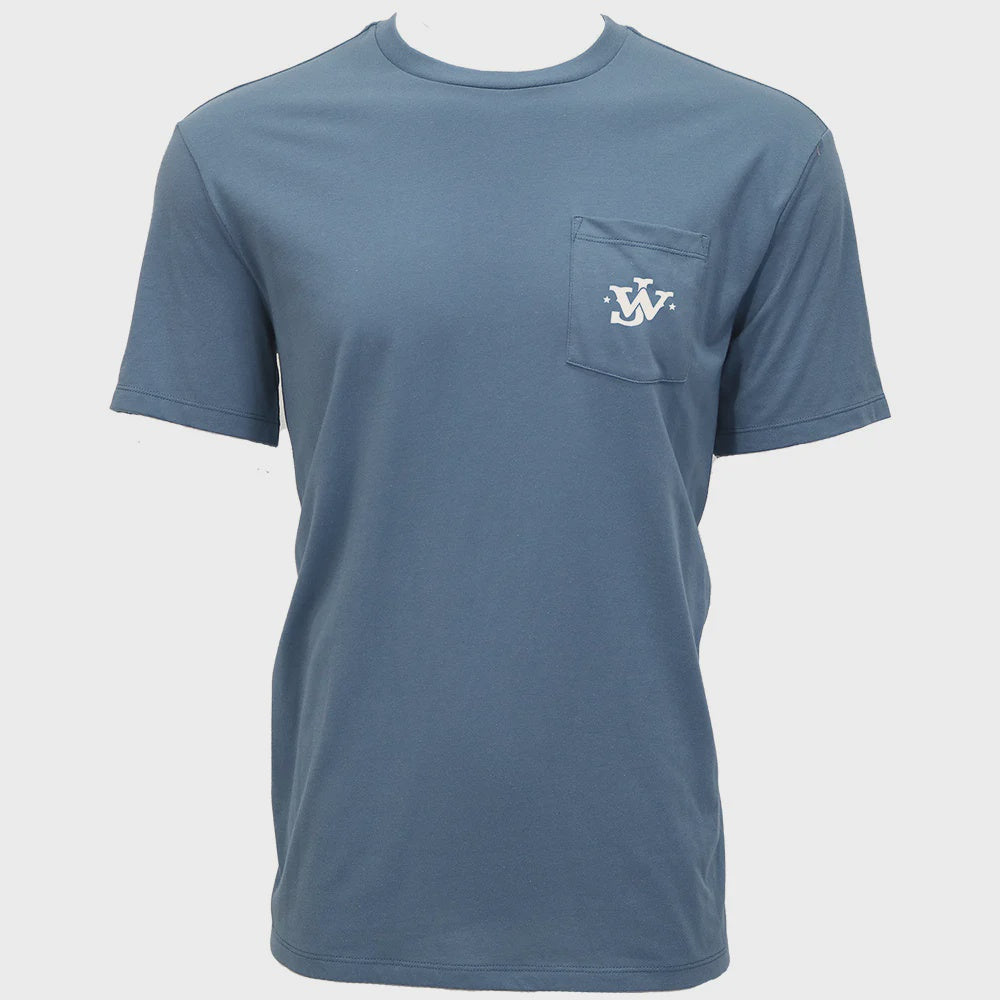 John Wayne" Dark Denim Pocket T-shirt