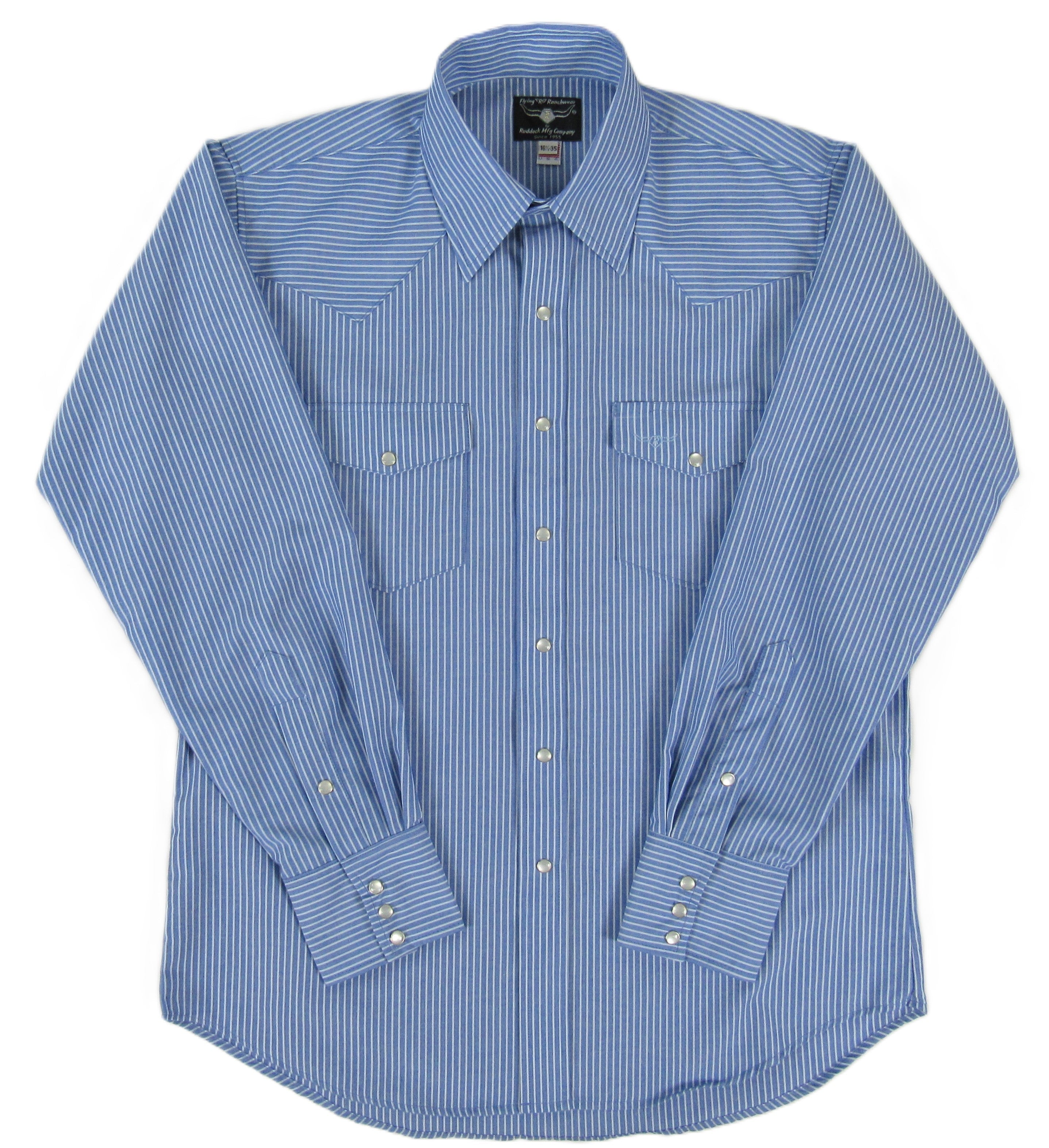 Western Classic - Cheyenne Stripe - Long Sleeve - Snaps - Classic Fit