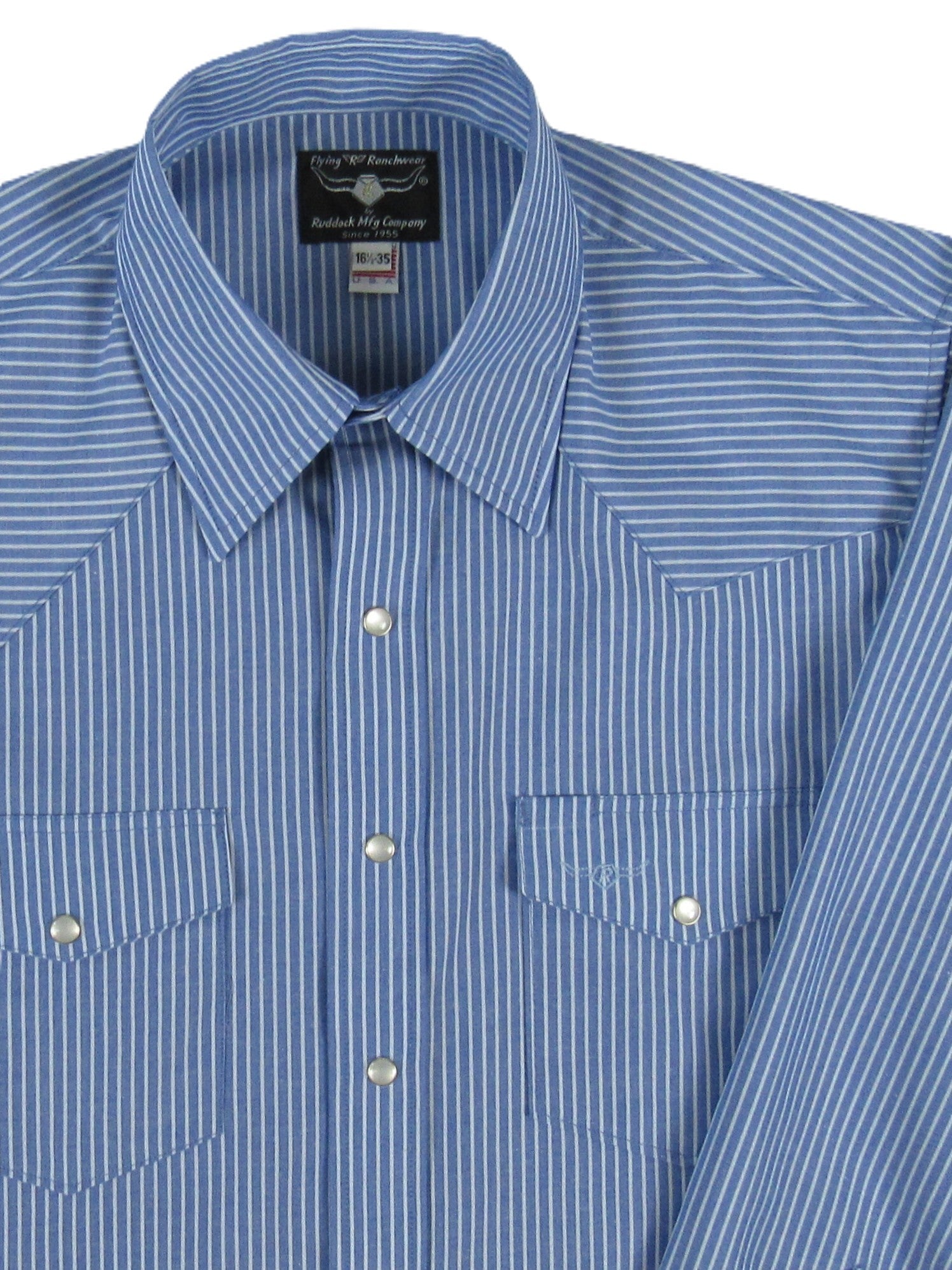 Western Classic - Cheyenne Stripe - Long Sleeve - Snaps - Classic Fit