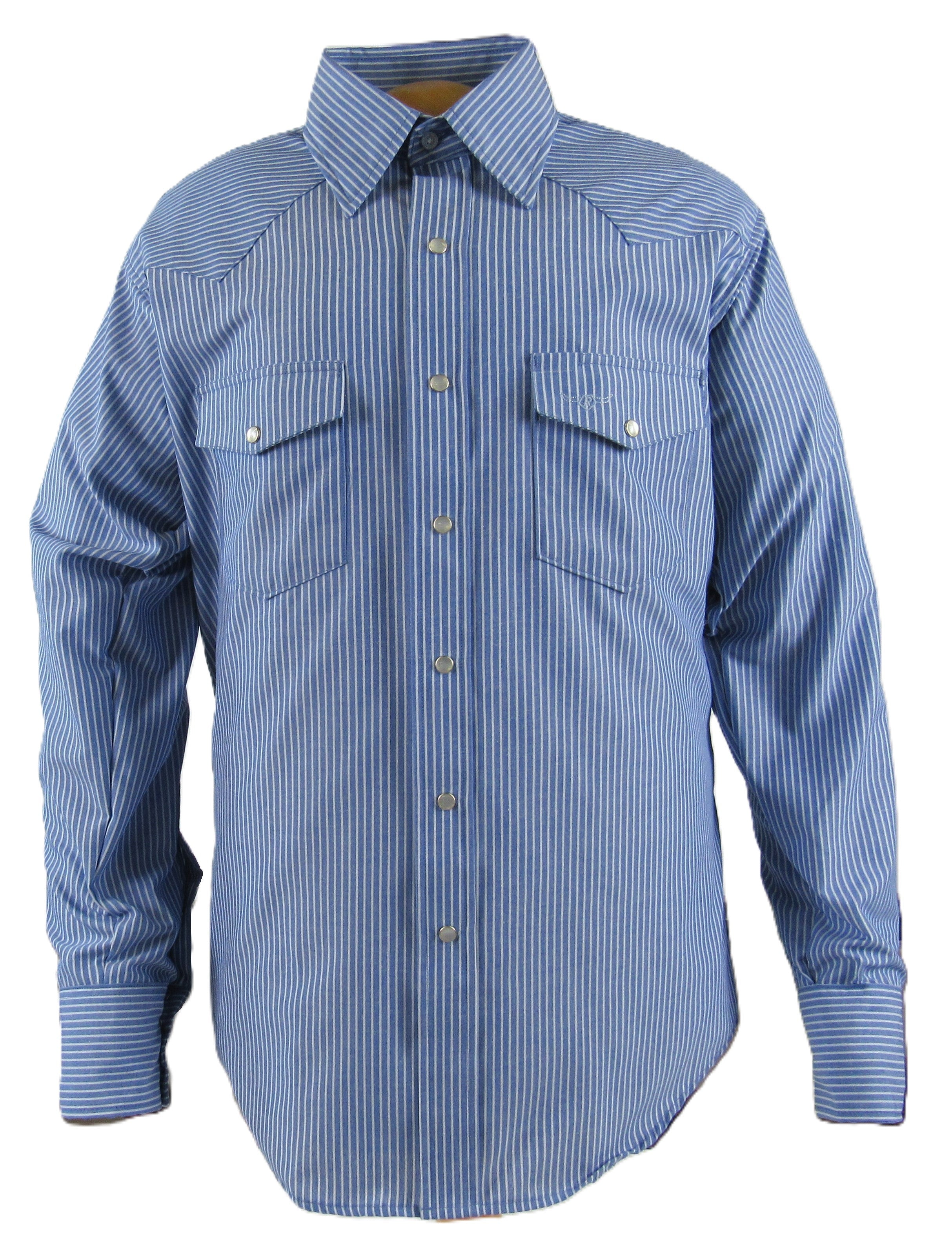 Western Classic - Cheyenne Stripe - Long Sleeve - Snaps - Classic Fit