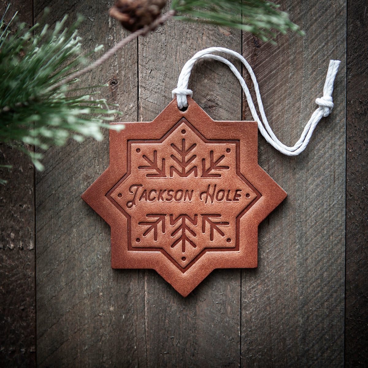 Jackson Hole Snowflake Holiday/Christmas Ornament