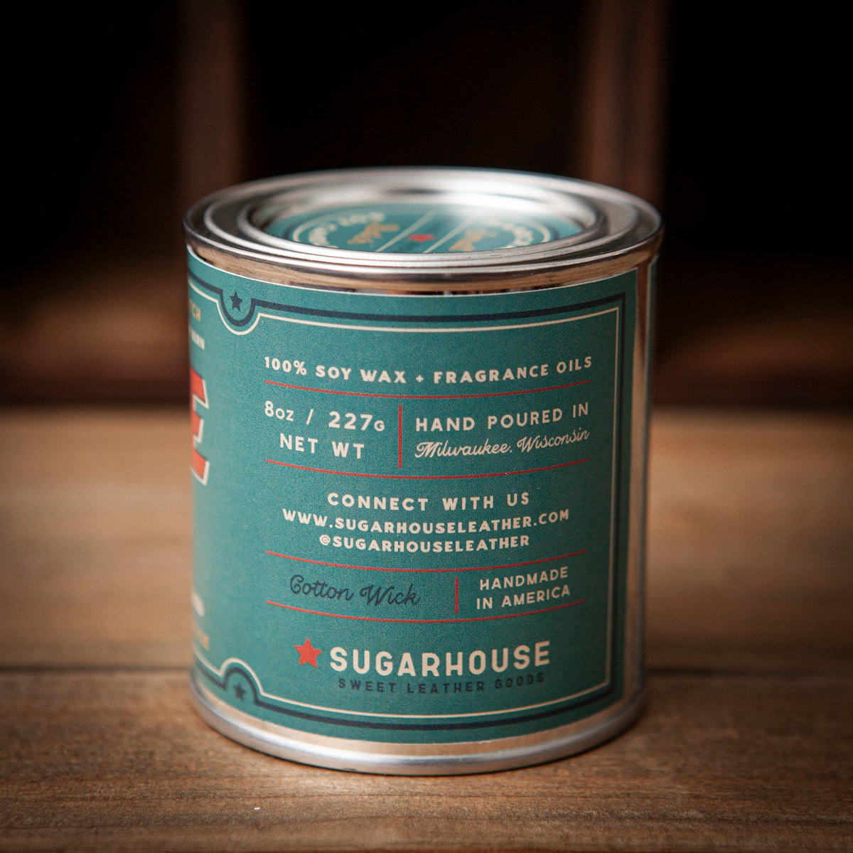 Lake Time Soy Paint Can Candle