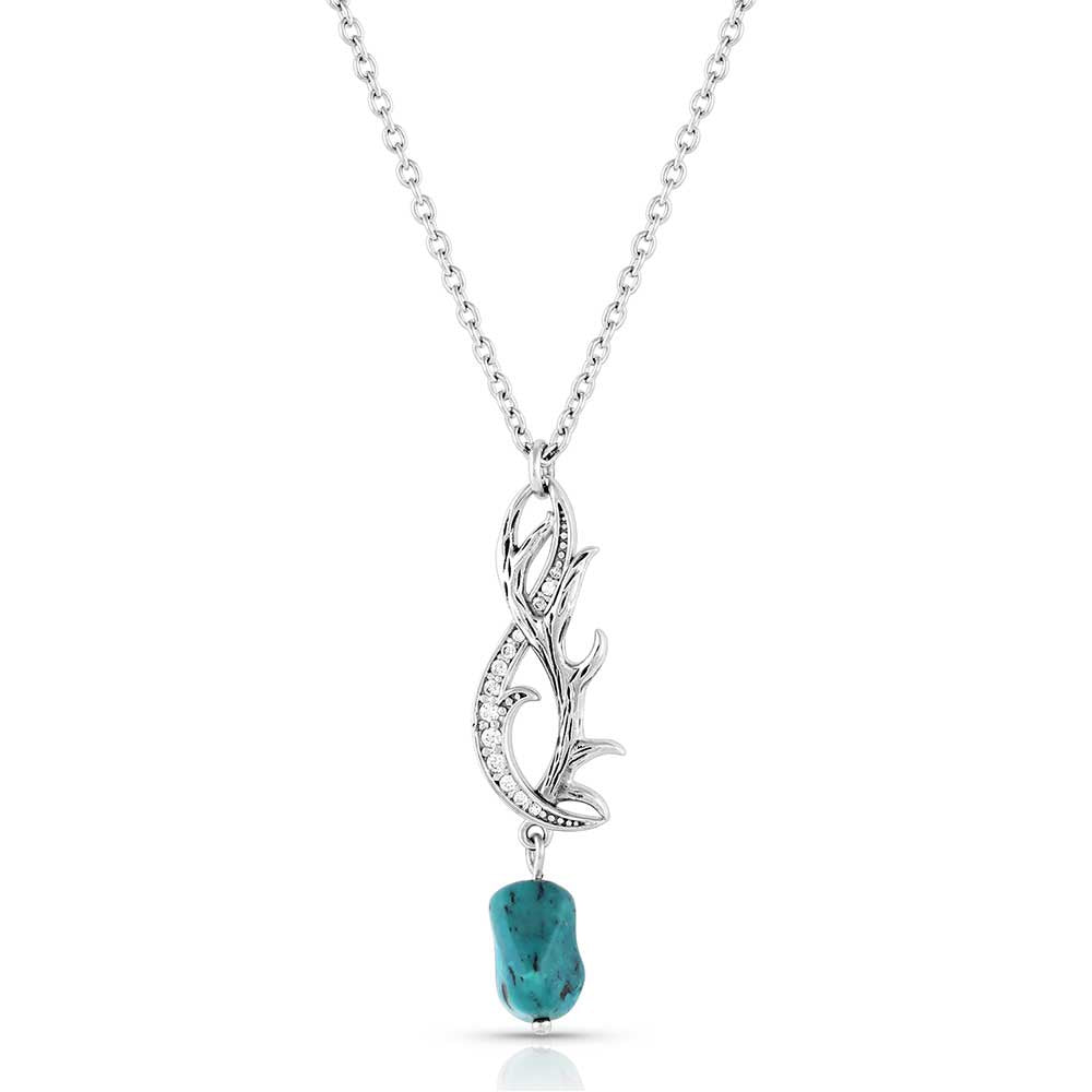 Rooted in Stone Turquoise Necklace
