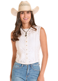LACE INSERT TANK