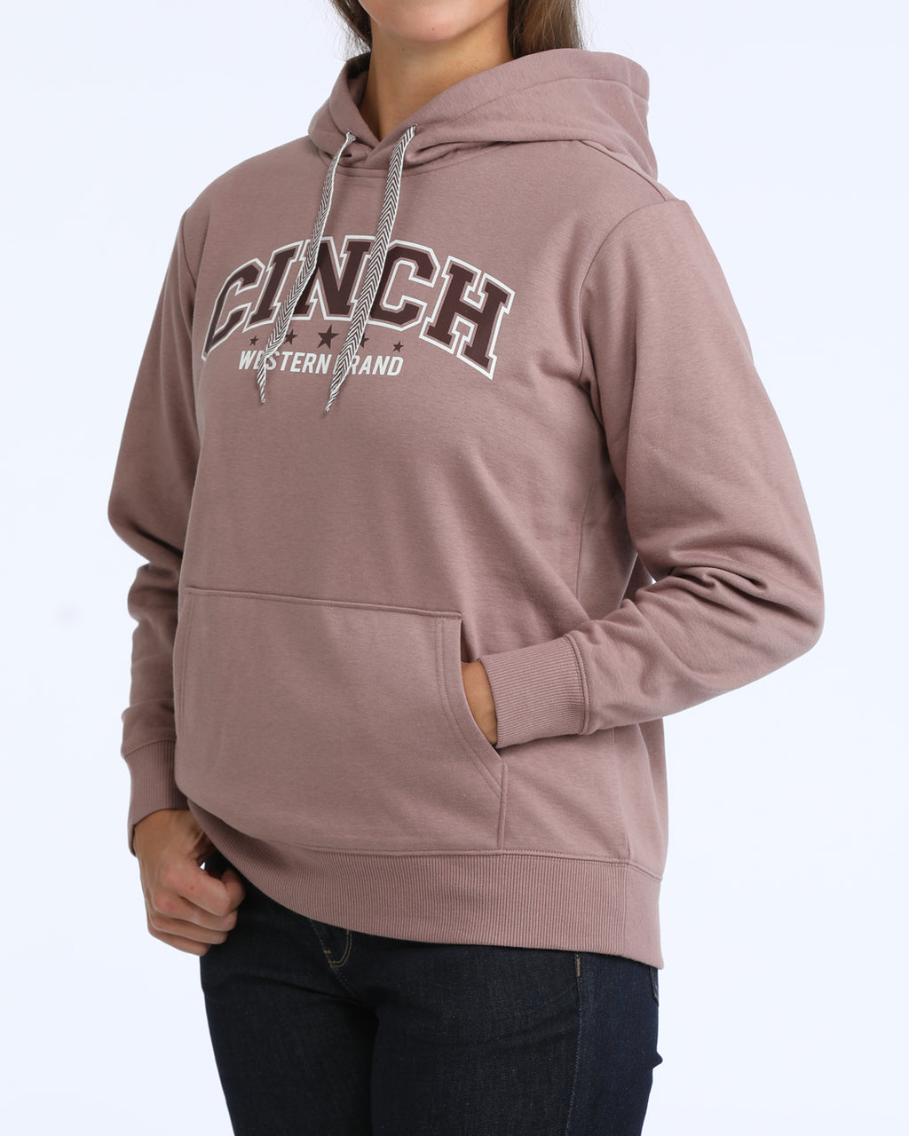 Cinch Pink Womens Hoodie