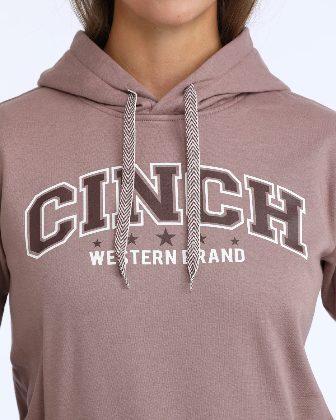Cinch Pink Womens Hoodie