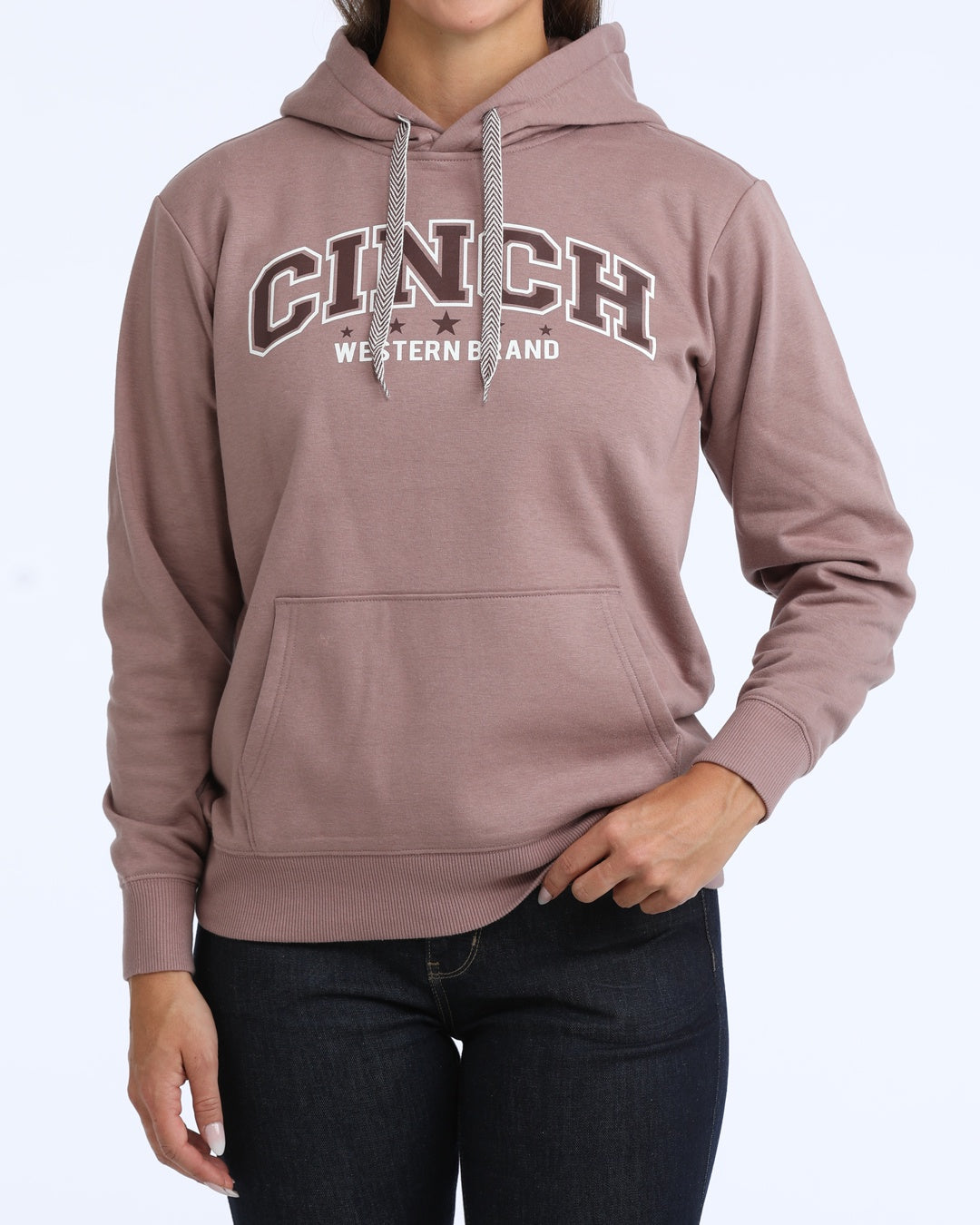Cinch Pink Womens Hoodie