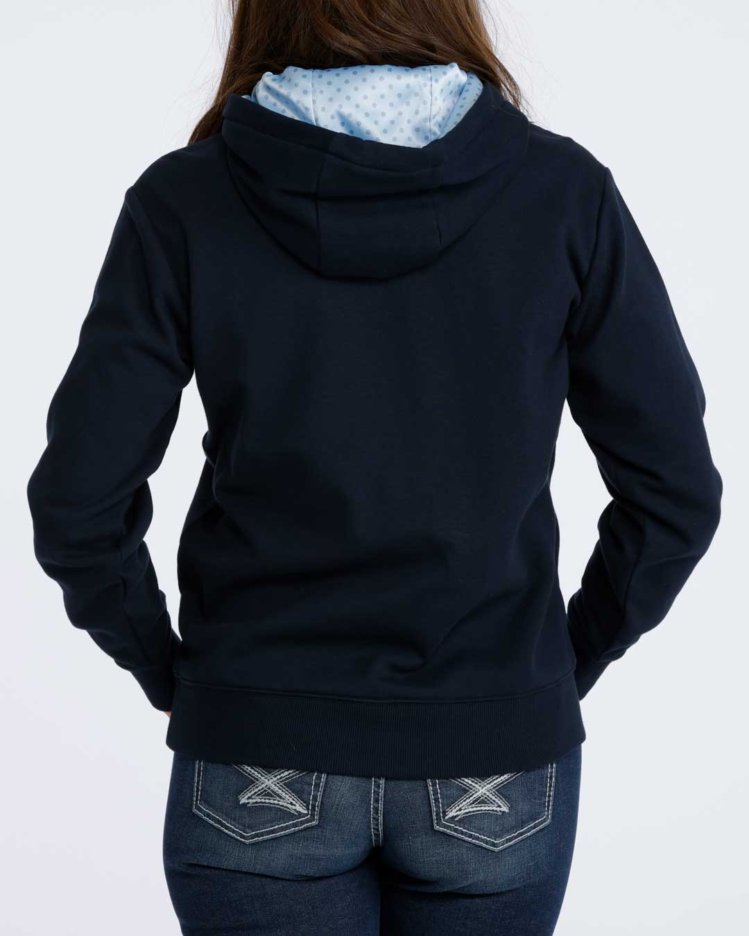 CINCH FLEECE HOODIE NAVY
