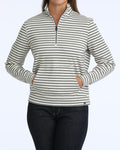 CINCH LADIES 1/4 ZIP SWEATSHIRT